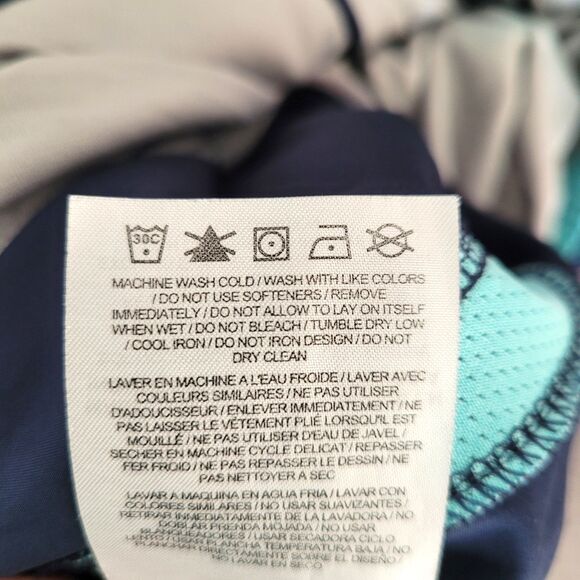 Nike Womens M Blue Running Shorts Brief Lined Athletic Swoosh Workout Gym - Picture 7 of 9